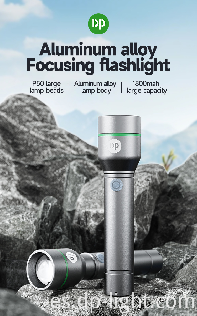 Aluminum alloy Focusing flashlight